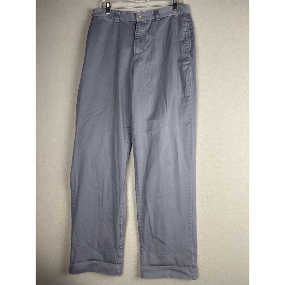 Polo Ralph Lauren Pants Mens 36x30 Blue Classic Chino Philip Pant Cotton